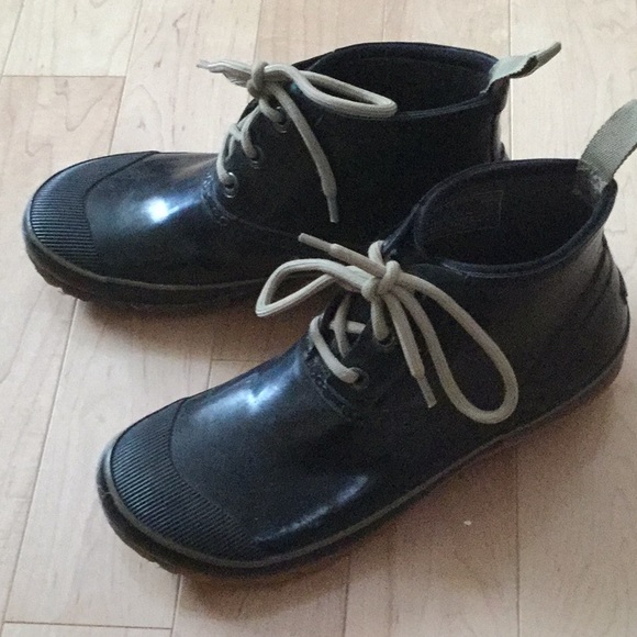 Bogs lace-up waterproof Charlot boots - Navy - EUC - Picture 2 of 3